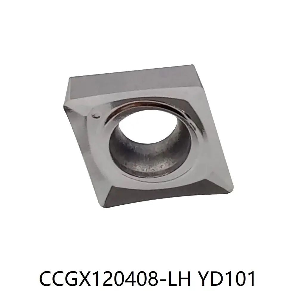 CCGX120408-LH YD101  General turning Positive inserts For machining aluminum CCGX 432 LH 10PCS/BOX