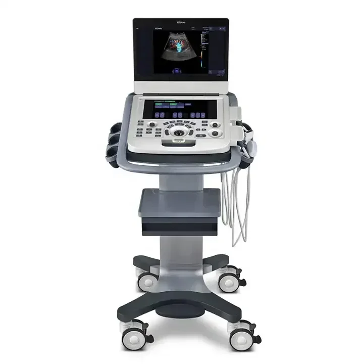 Échographie couleur portable Edan Acclarix AX3 avec transducteur convexe Échographie linéaire pour clinique humaine et vétérinaire