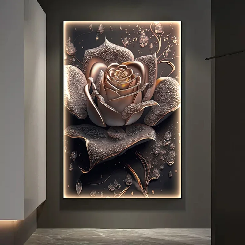 Rose Painting With …