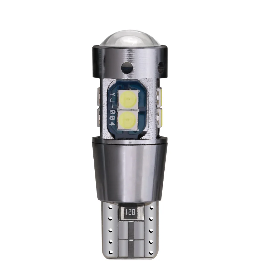 Lamp 3030 10SMD Reading Lamp Highlight Decode T10 Marker Lamp Stepless Canbus Truck Lamp Universal Clearance Lights LED Aluminum