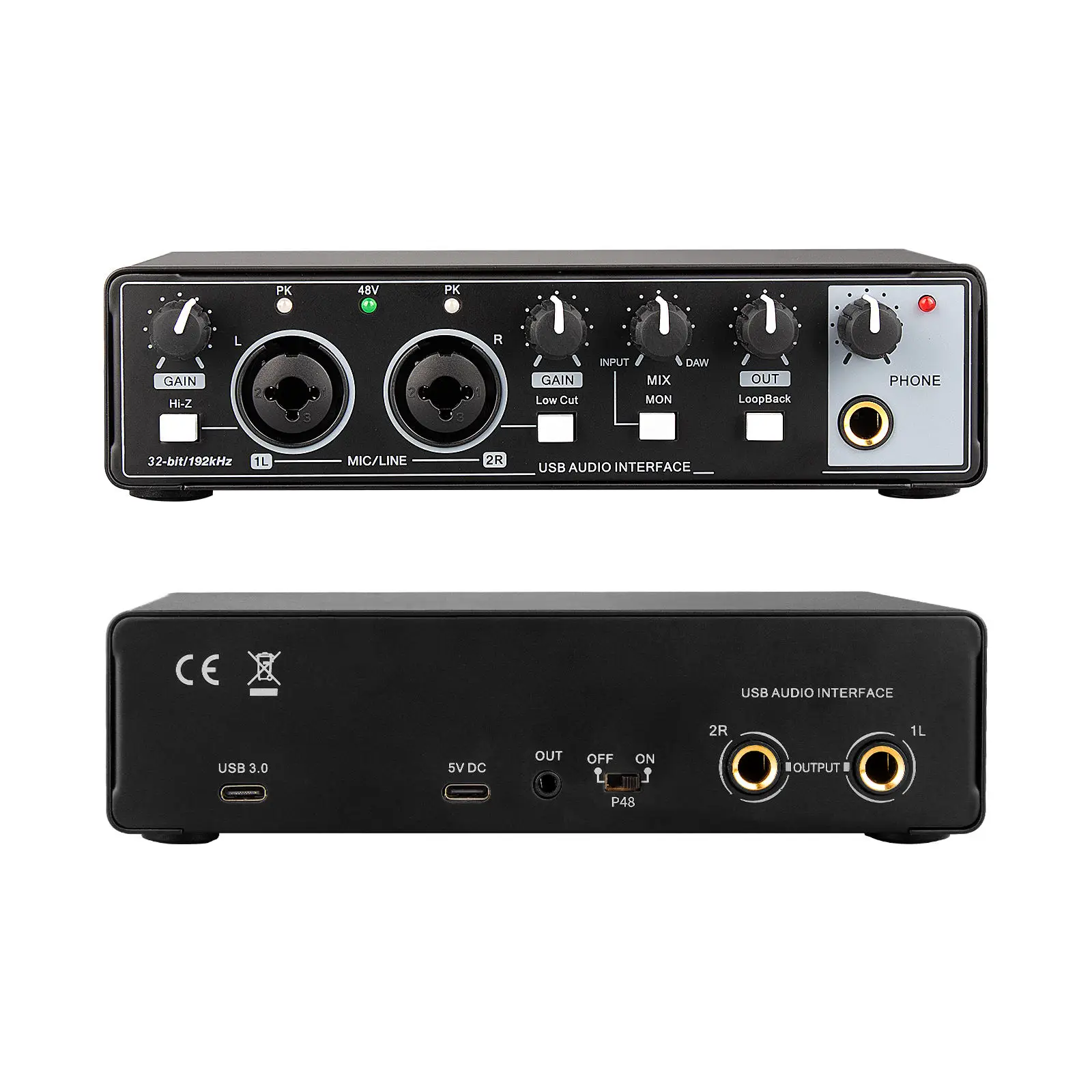 interfaz-de-audio-usb-md22-de-24-bits-y-192-khz-tarjeta-de-sonido-2-entradas-2-salidas-48v-hi-z-baja-latencia-para-estudio-musical-grabacion-en-vivo-podcast-y-streaming
