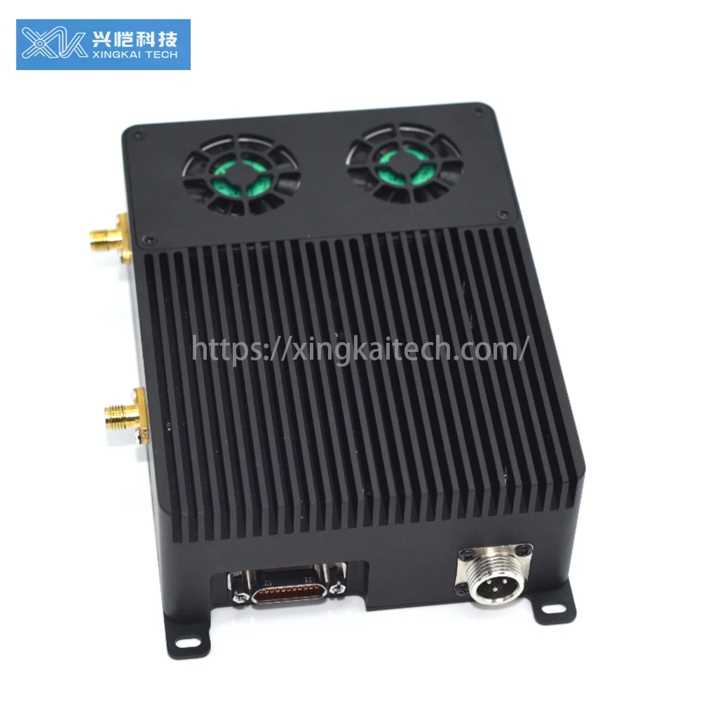 VTOL MIMO Mesh 2*5W Ricevitore di frequenza Datalink A lungo raggio 100 km Mimo Wireless Mesh Network Radio Technology Moduli RF