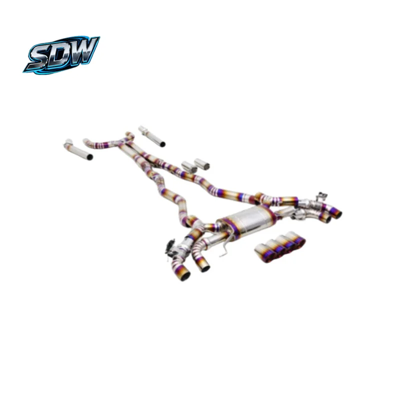 Upgrade Modified Exhaust Muffler for  1M M135i M140i M235i M340i M3 M4 M8 Stainless Steel Mirror Polished Performance Sound