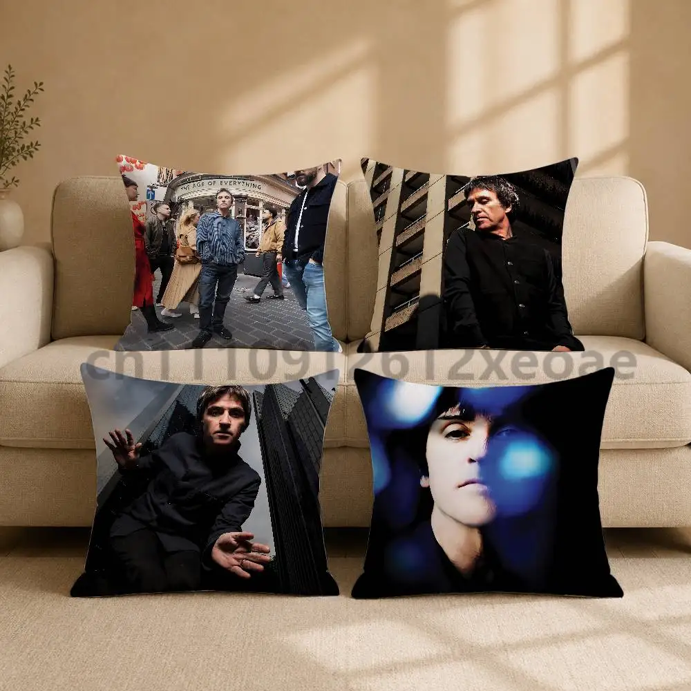 Johnny Marr The Age Of Everything Double-Sided Printed Pillowcase Cushion Cover for Sofa Bed Couch Living Room Home Decor