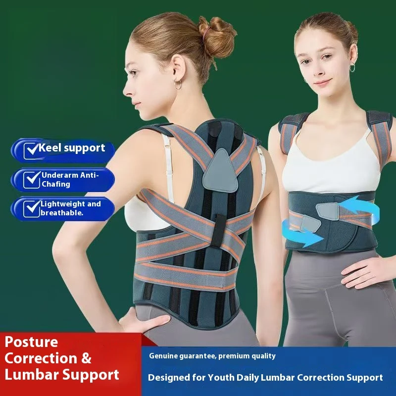 

Strong Hunchback Correction Strap For Adults, Men/Women, Children And Students, Anti Hunchback Invisible Corrector