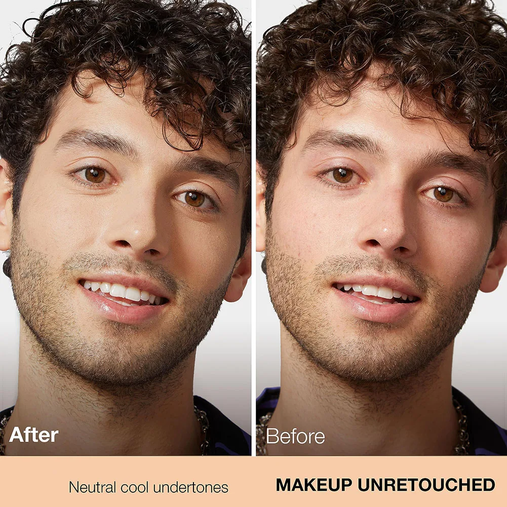 フェイス保湿コンシーラー,リキッドファンデーション,水から保護,ナチュラルメイク,赤,30g