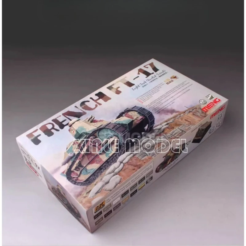 

Наборы для сборки моделей MENG 1/35 TS-011Французский световой танк FT-17 (заклепанная башня) для военной модели игрушек, коллекция для хобби