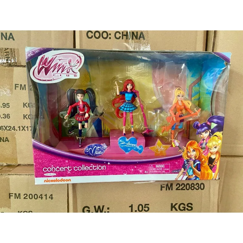 مجموعة Magic Beauty Winx Club Harmonix Collection Bloom Toys كهدية عيد ميلاد لتماثيل الابنة
