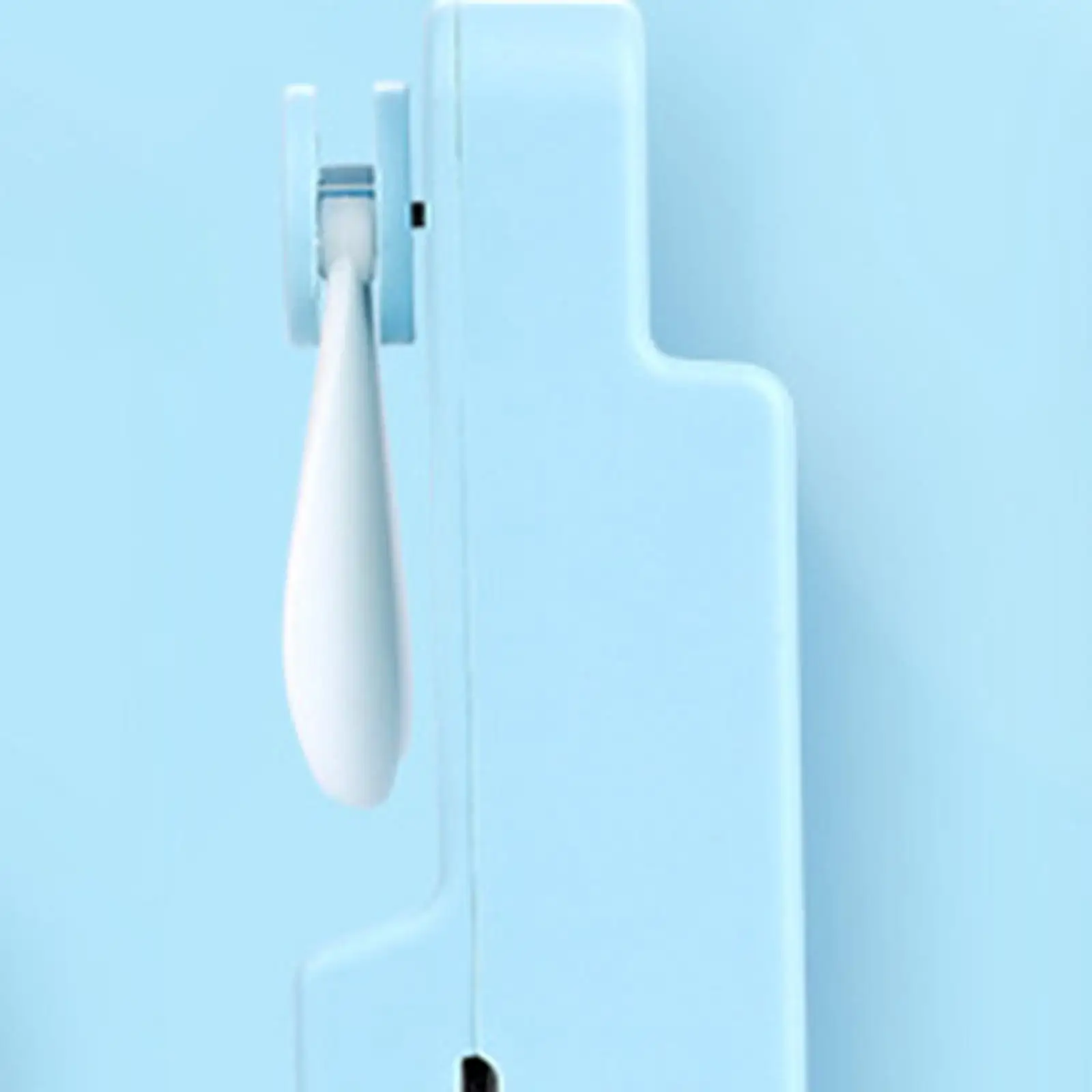 

Мини-ручной складной вентилятор, регулируемый портативный перезаряжаемый офисный синий большой