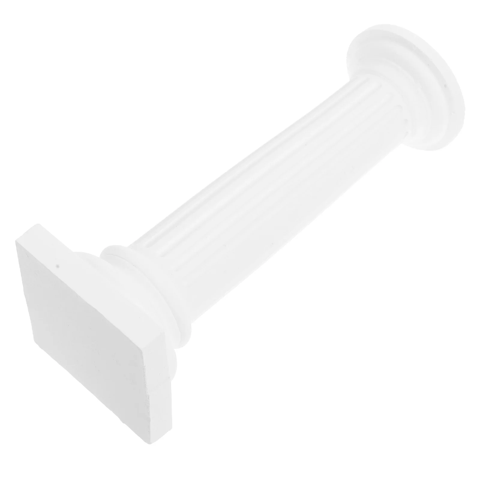 Coluna romana estátua de gesso ornamento esculpido à mão base de exibição decorativa suporte para casa escritório shopping artístico decoração pilar romano