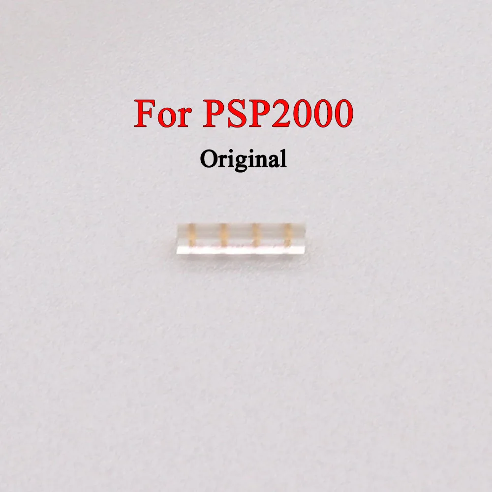 Almohadilla de goma conductora de contacto de plástico para PSP 1000 2000, Joystick analógico 3D Original, 1 piezas