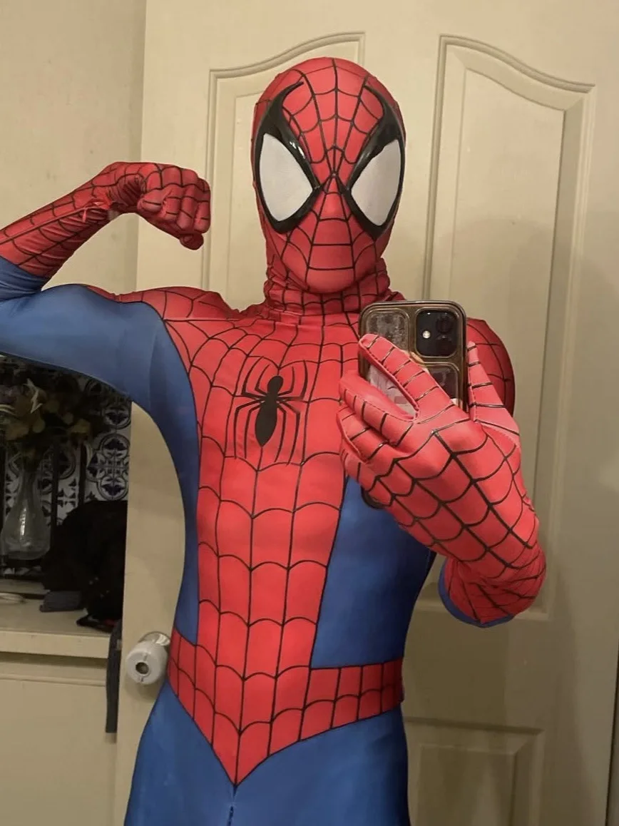 

Ultimate Spider Man Cosplay Superhero Spider Costume 3D Printed Spandex Bodysuits Spiderman Halloween Costume Party for Adult