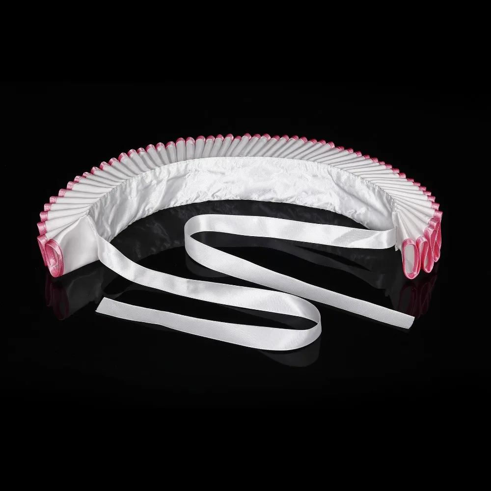 Collo staccabile di Halloween Colletto arricciato Costume vittoriano vintage Clown del circo Colletto con volant Opera retrò