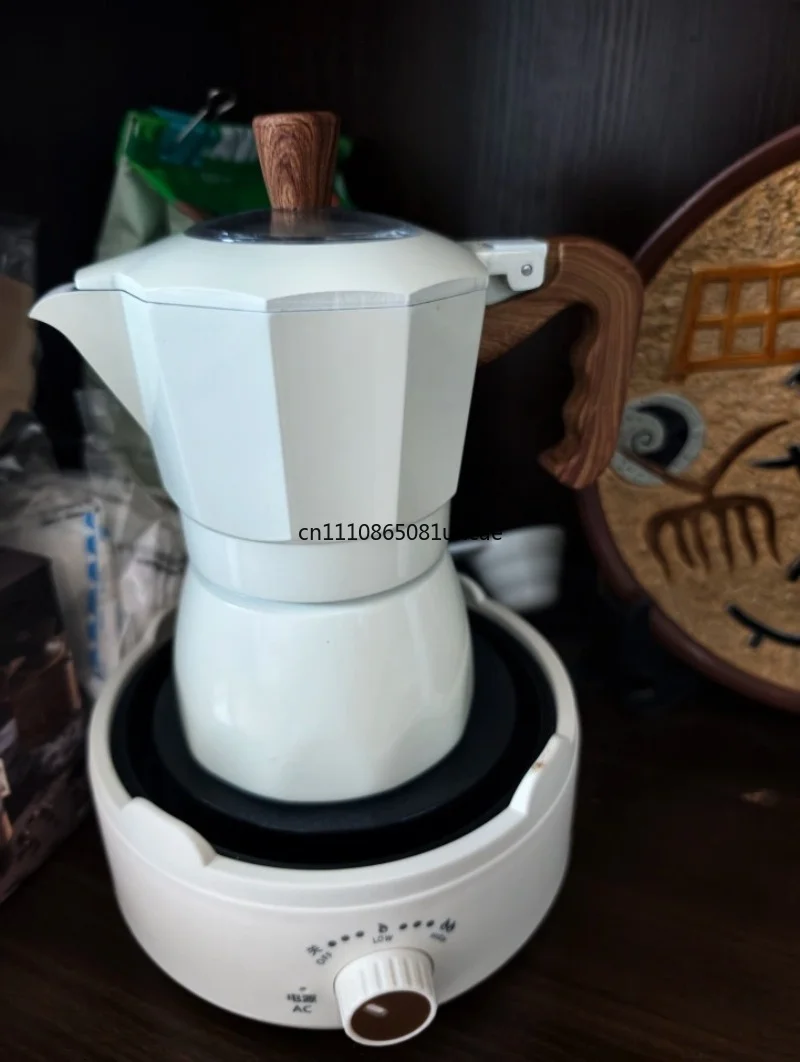 

Double Valve Mocha Pot Coffee Pot Household Small Espresso Machine Hand-brewed Coffee Set