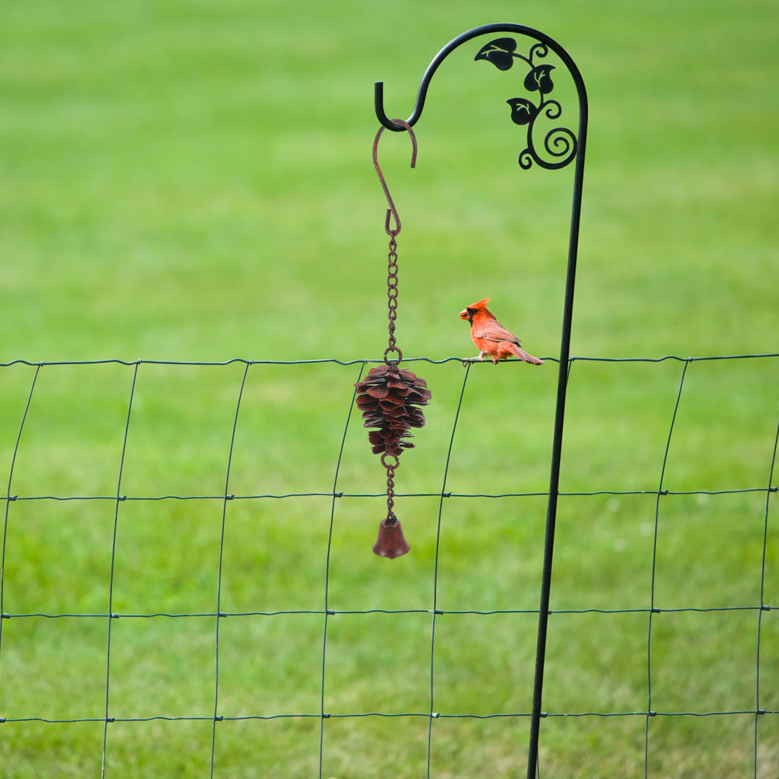 

Christmas Outdoor Hanging Decorations Fall Pine Cone Ornaments Chimes