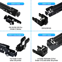 Synchrone riemspanner 2020 X-as V-sleufprofiel 4040 Y-as riemstretch rechtzetten spanner voor Ender 3/V2/Pro/CR-10/10S
