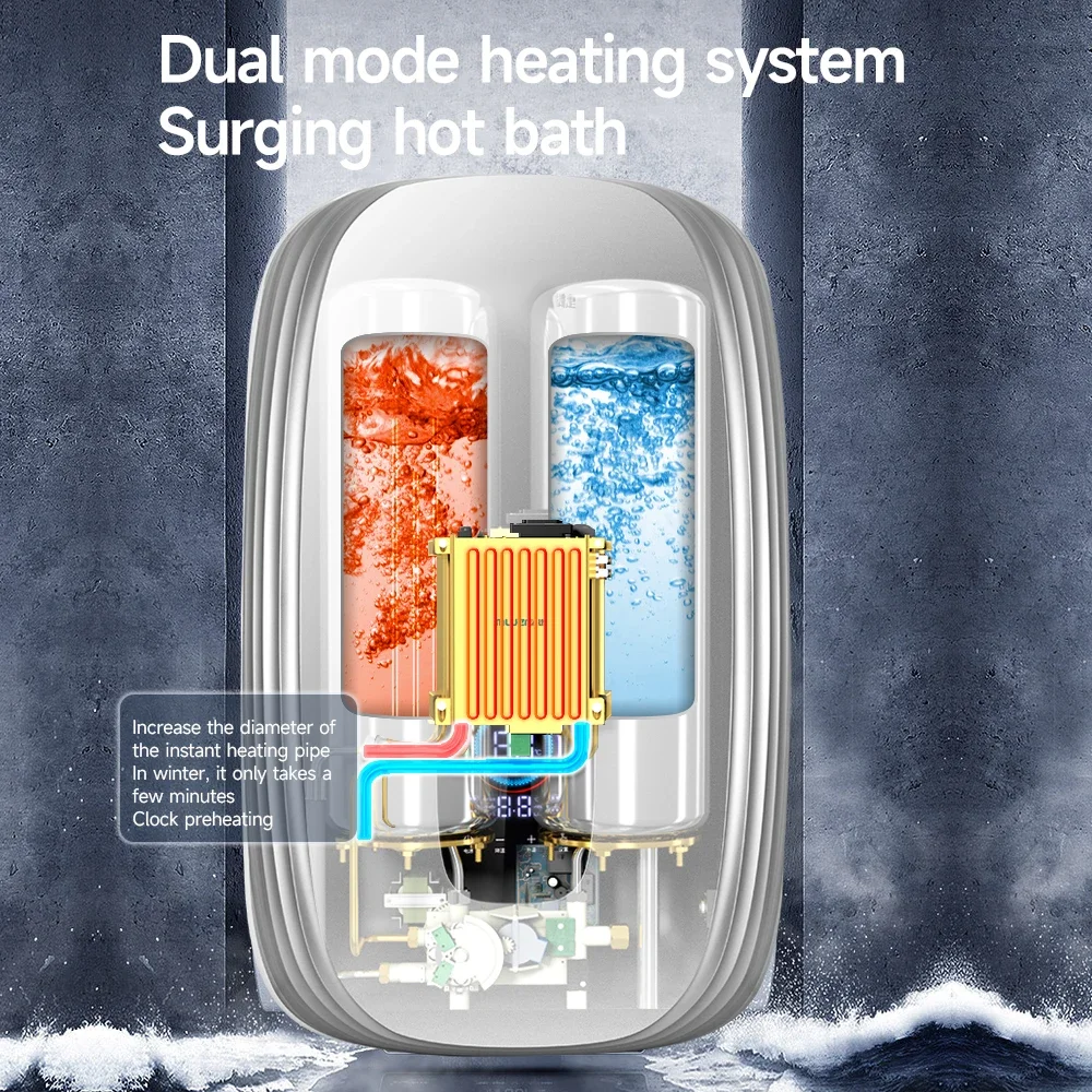 Hot Sale 20L-30L Instant Electric Water Heaters Bathroom RV Hotel-Tankless Storage Boiler Geyser Electric Shower Water Heater