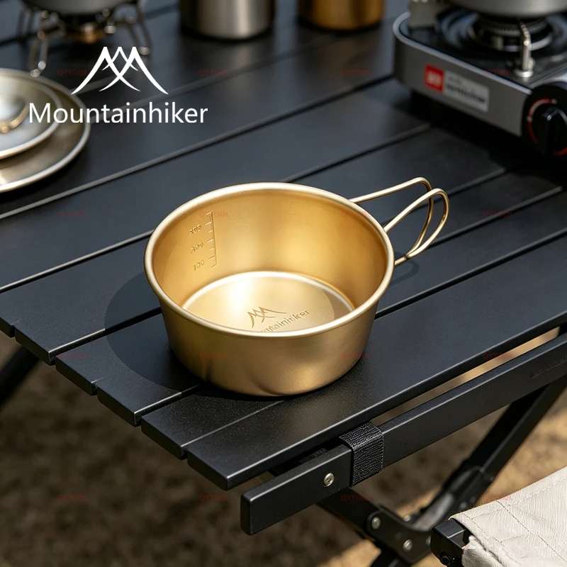 Mountainhiker 350ml Ultralight Portable Salad Meal Bowl with Handle for Camping Outdoor Tableware Picnic Food Container