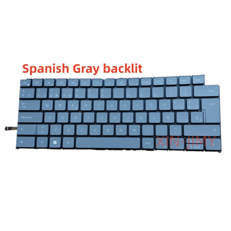 

Latin/Spanish with Backlit Laptop Keyboard For Dell Latitude 3320 3330 E3420 2-in-1 3420 3430