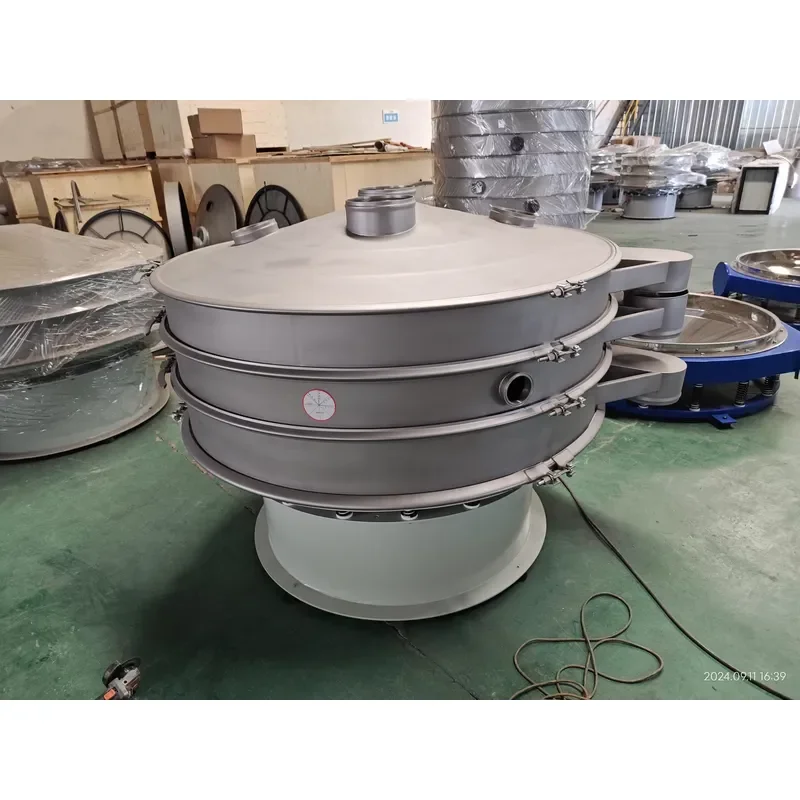 Food Grade SUS304 Vibro Separator Circular Vibrating Sieve for Flour Sugar Screening