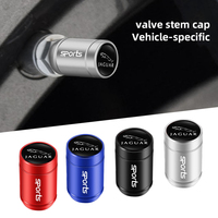 4Pcs 3D Styling Car Wheel Tire Valve Caps Stem Cap Accessories For Jaguar XJS XF XJ XKR XEL XFL I-Pace X-Type S F XE XJ6 XK XJL