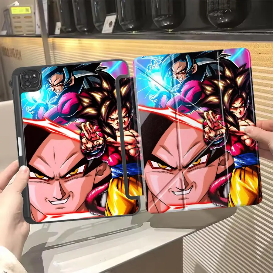 

Чехол-держатель для планшетов iPad Air 4, 5, M3, M2, 1, 2, M4, 11 дюймов, Mini 6, 7, Pro 2025, Pro 11th, 10th, 9th, 8th, 7th, 12.9 дюймов, Dragon Ball