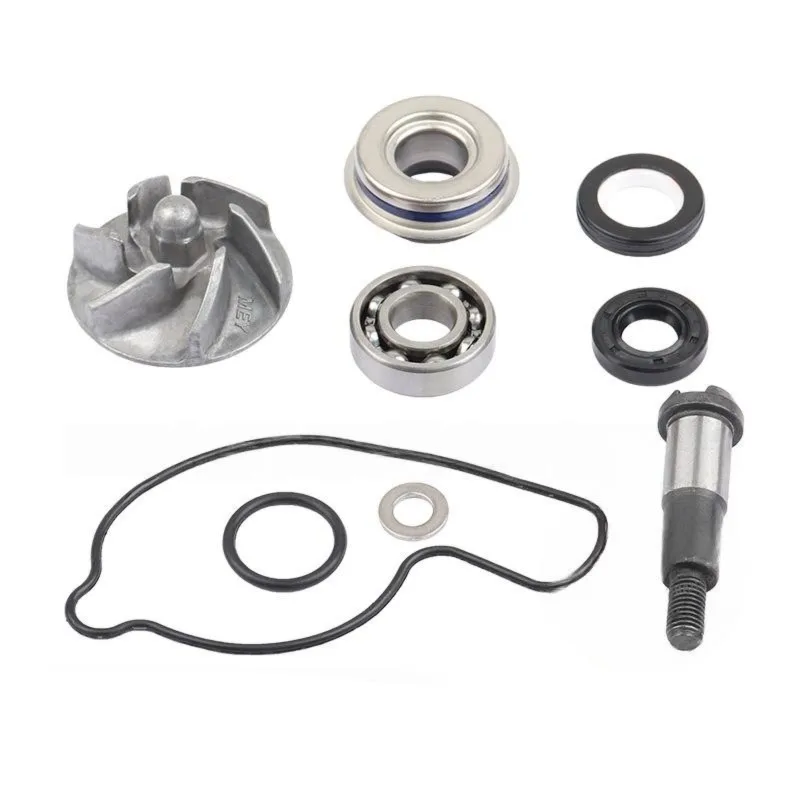 Water Pump Impeller Shaft Rebuild Kit Seals For Honda CRF450X 2005-2018 Mechanical Water Pump