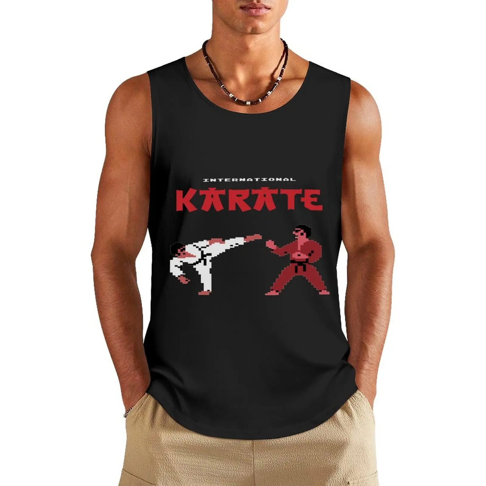 International Karate v2 Tank Top Men's tops Sports clothing Men's vest Top