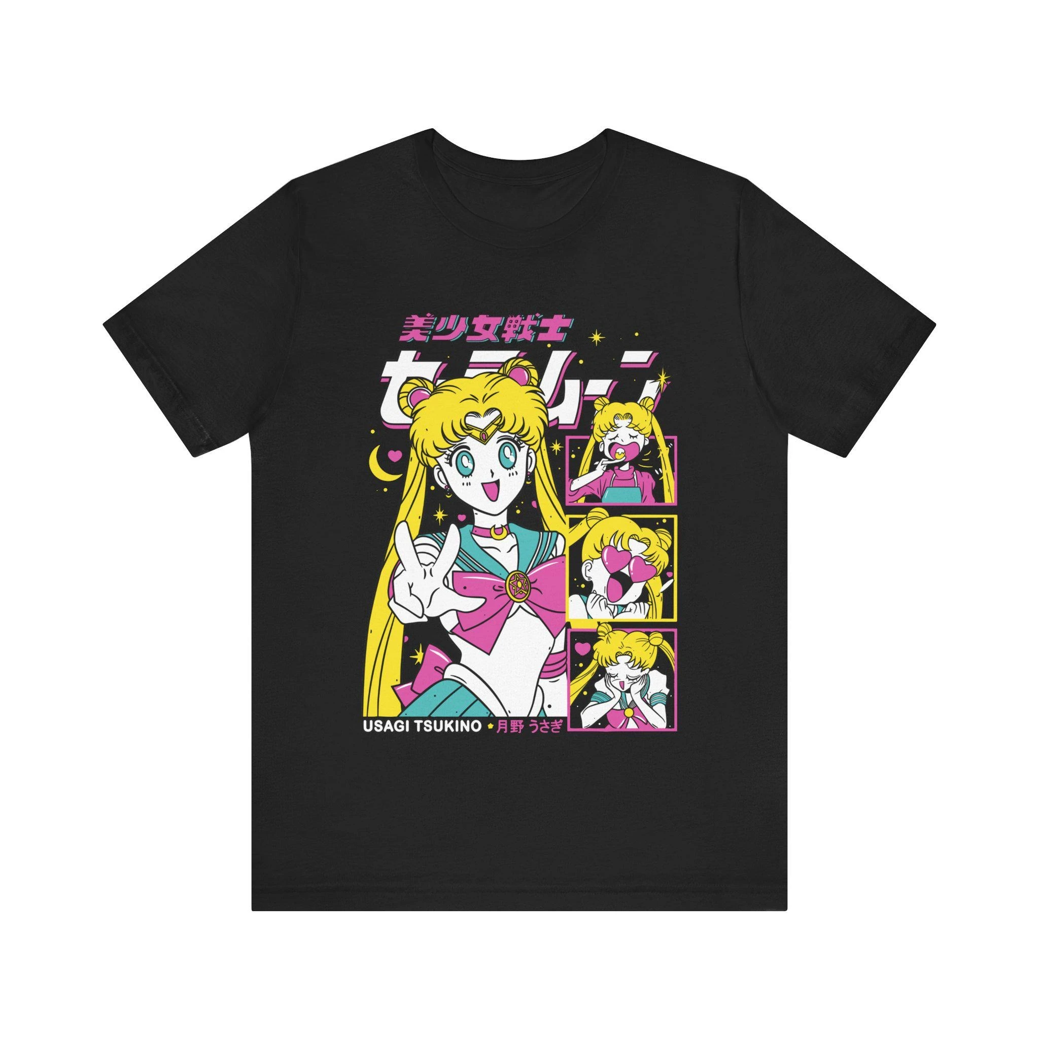2026 Retro Anime T-shirt, Sail - Fashion Y Vintage ulasan dan harga