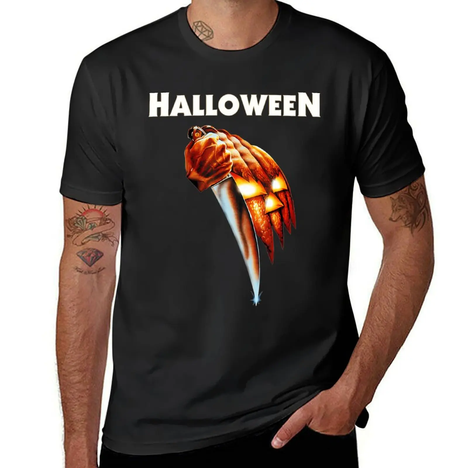 Halloween Slasher Film - Halloween Horror Movie T-Shirt anime clothes Blouse vintage clothes Men's clothing