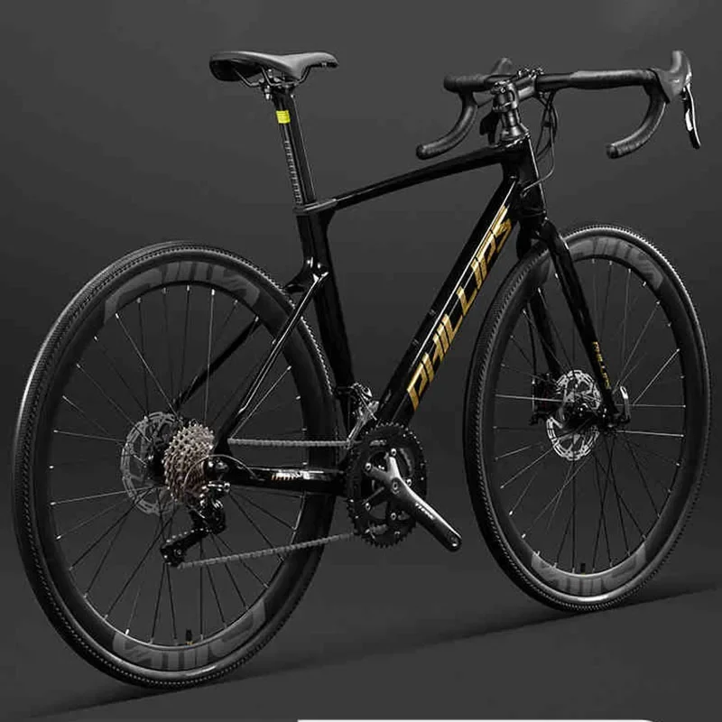 Gravel Bicycle 700c Road Racing Bike with Curve Straight Handlebar Speed