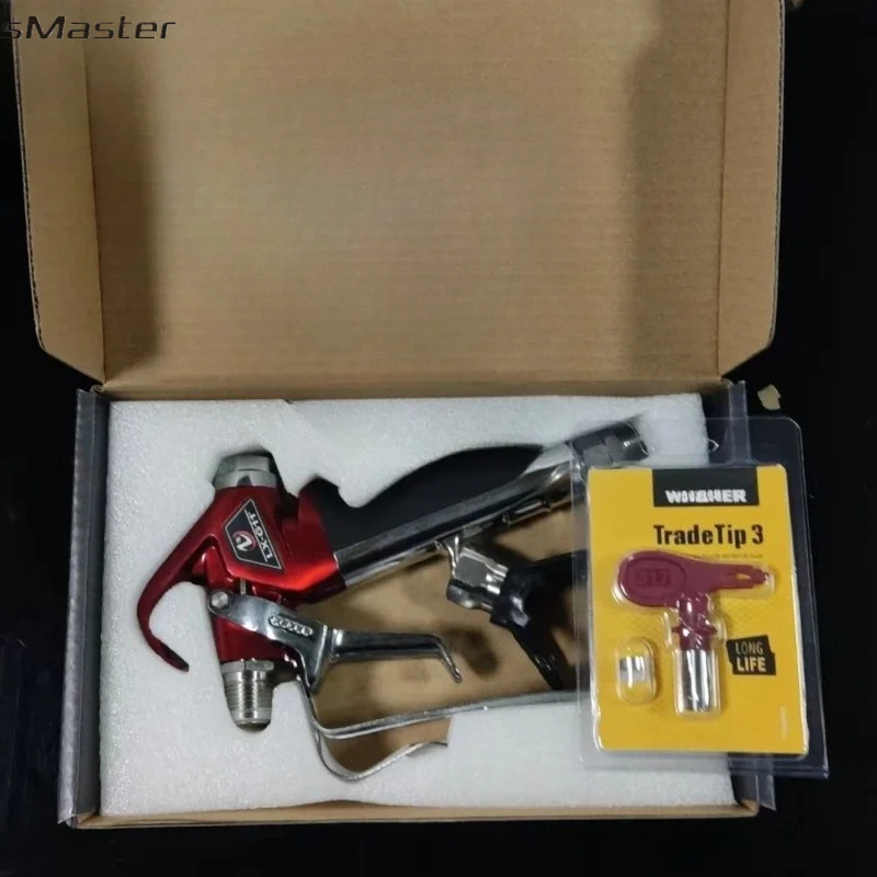 RX-Pro Red Series Airless Spray Gun 538020 w/ 517 Tip & Guard Titan 0538020