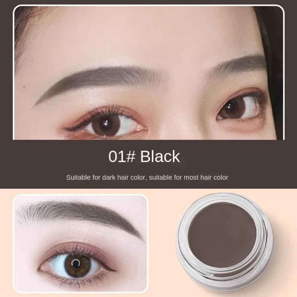 Nuova crema per sopracciglia a 4 colori Strumenti cosmetici ad asciugatura rapida a lunga durata Uso multifunzionale Strumento per trucco per sopracciglia impermeabile