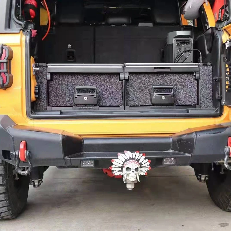 Drawer SUV Drawer System Car Storage Drawer for Jeep Wrangler JL4DFor Ram ranger hilux np300 tacoma