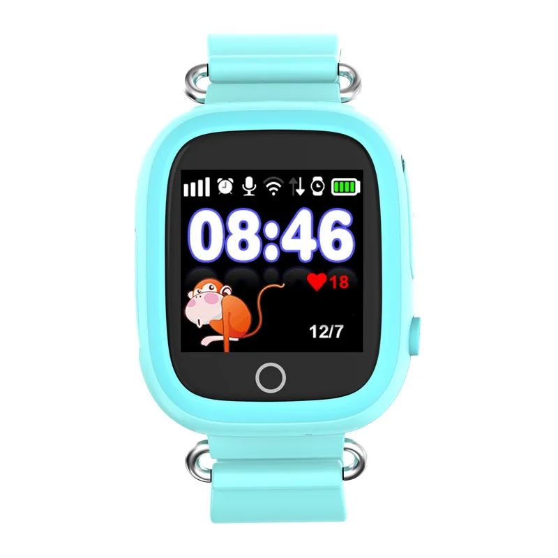 Smart Watch with Touch Screen for Children, Smart Bracelet, Dual SIM Card, Tracking Device, Cute Boy and Girl, WiFi