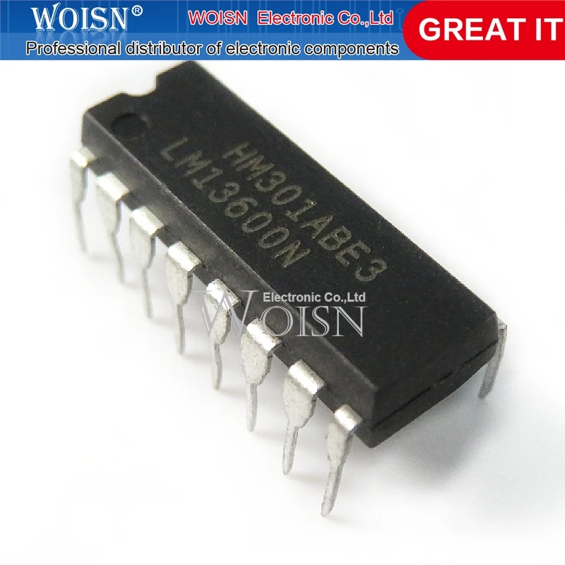 10PCS NJM13600D LM13600N LM13600 DIP-16