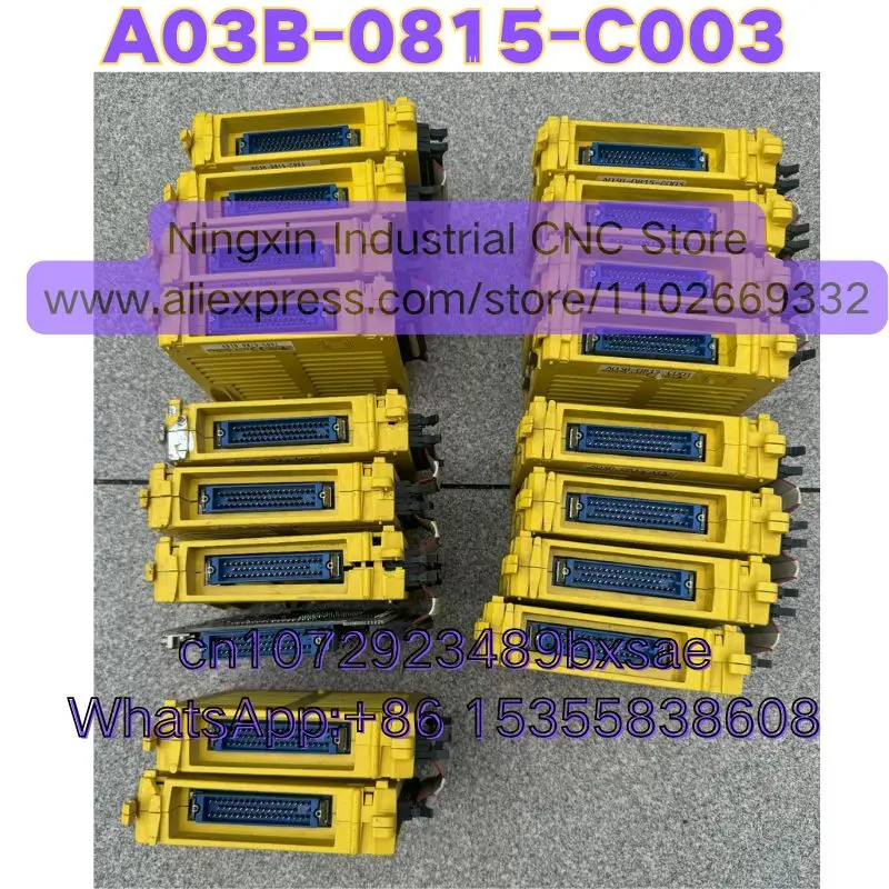 Second-hand A03B-0815-C003 A03B 0815 C003 IO Module Tested OK Quick Shipment