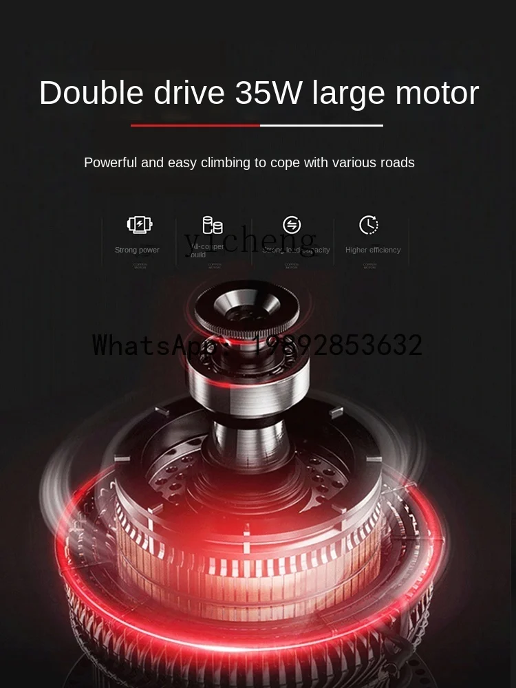 Locomotora recargable grande con motor eléctrico para niños AE para dos personas