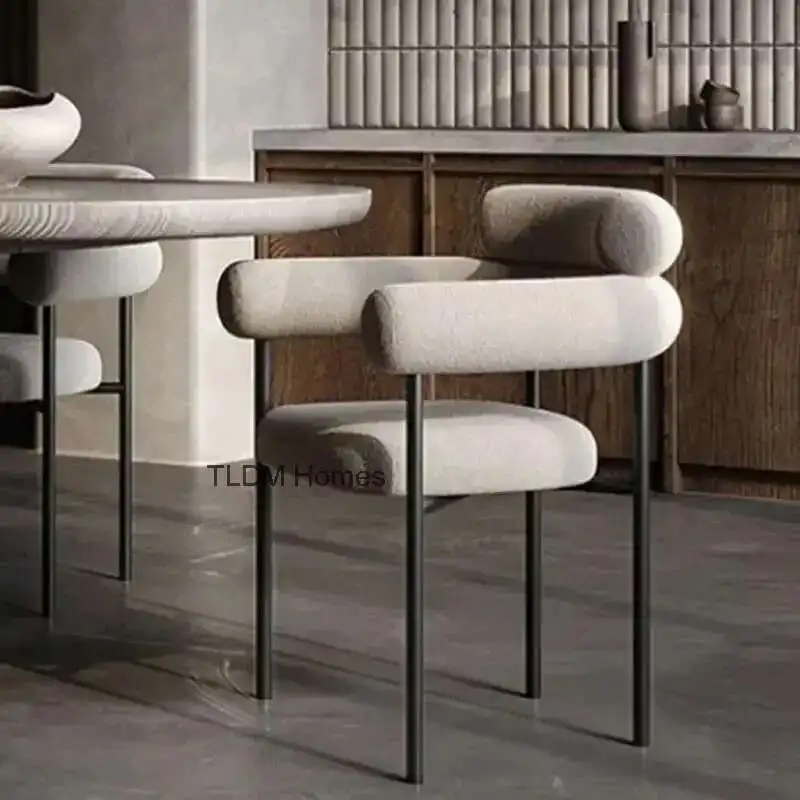 

Modern Dining Chairs home Furniture Light luxury Dining room Chair Backrest Armchair Personality Designer Kitchen Dining Chair X