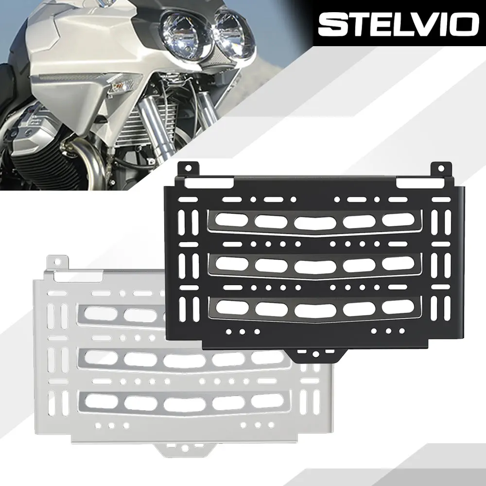 

Motorcycle For Moto Guzzi Stelvio 1200 STELVIO 1200 2008 2009 2010 Radiator Grille Guard Protector Cover Protection Accessories