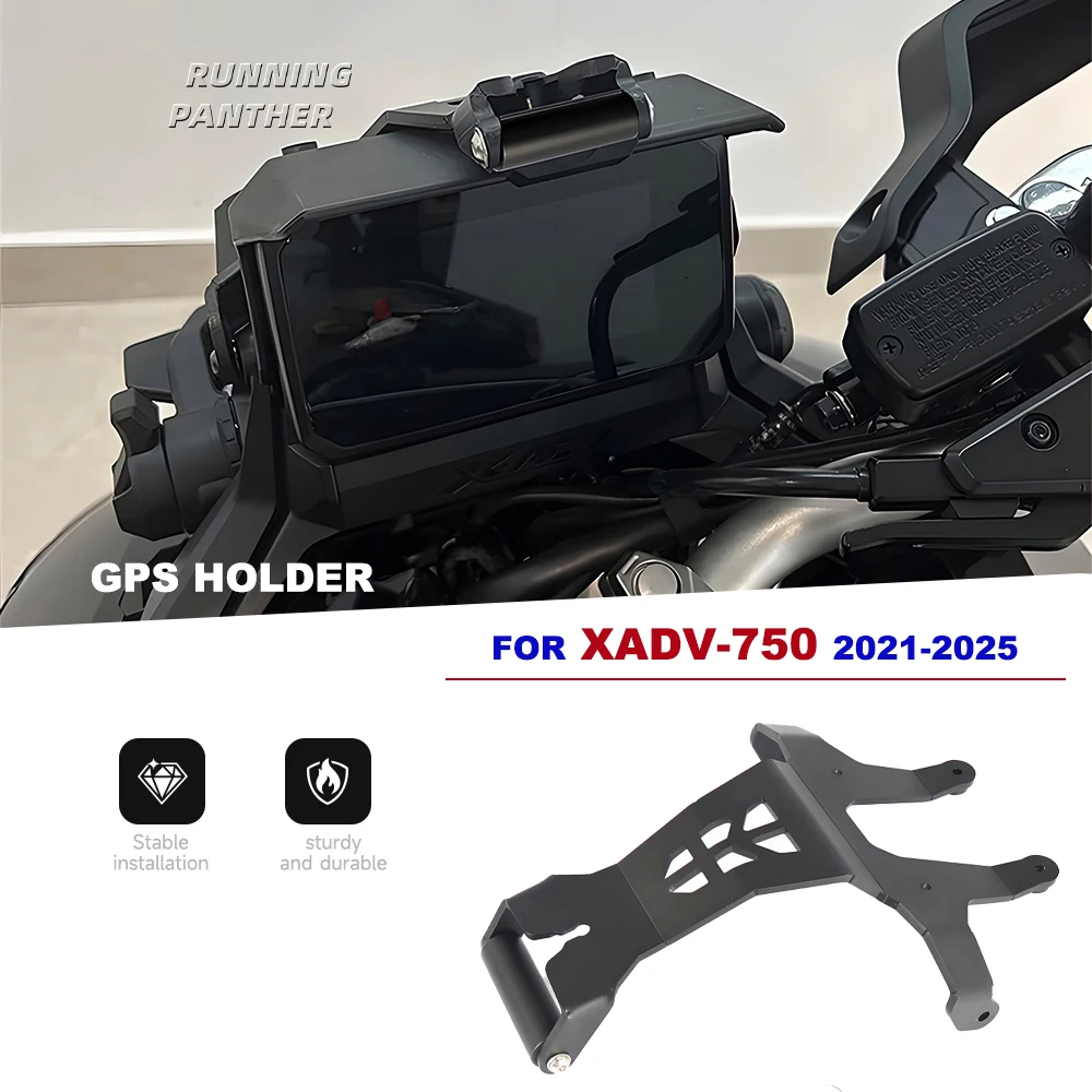 

Для Honda X-ADV 750 XADV 750 2021-2025 аксессуары для мотоциклов, держатель для мобильного телефона, подставка, GPS-навигационная пластина, держатель, кронштейн