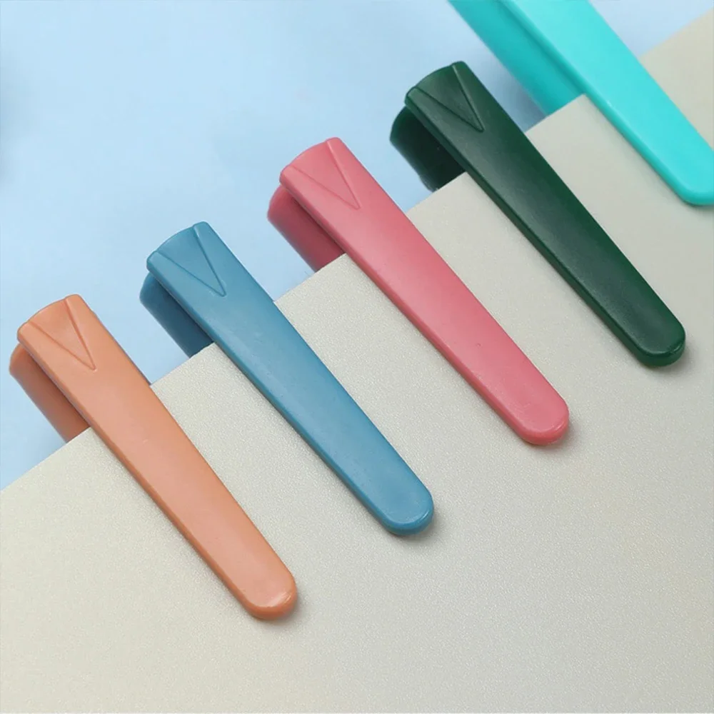 5Pcs/box Retro Kawaii Diverse Color Gel Pen Set 0.5mm Fine Tip Ballpoint Pen for Students To Write on School Stationery
