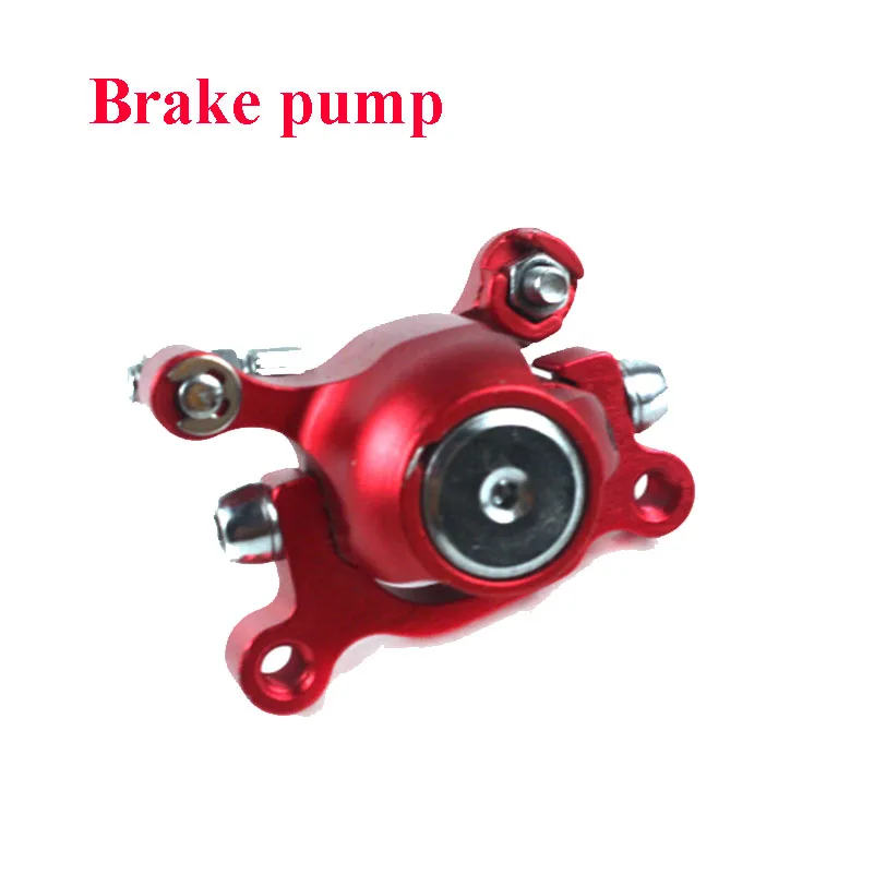 Aluminum alloy disc brake caliper suitable for electric scooters, off-road motorcycles