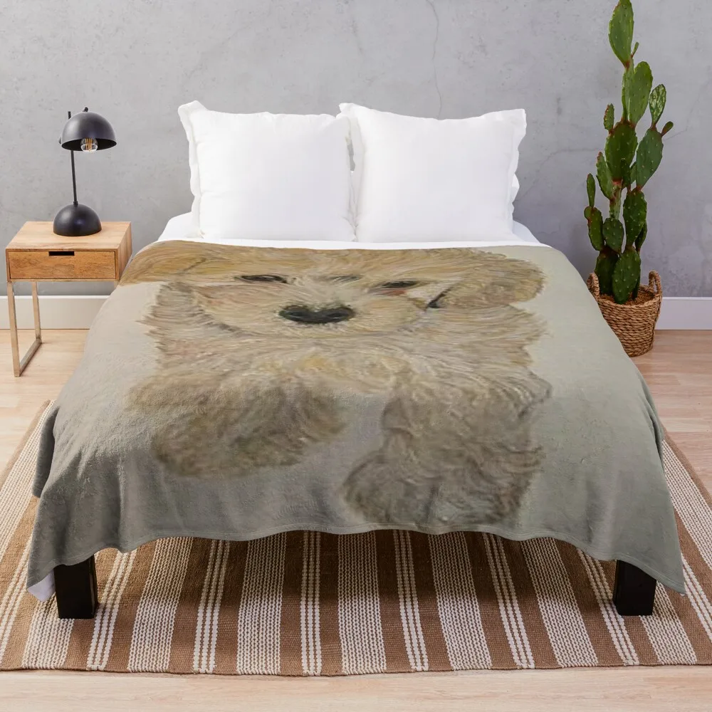 Waffle the doggie Throw Blanket Luxury decorative fluffy Blankets