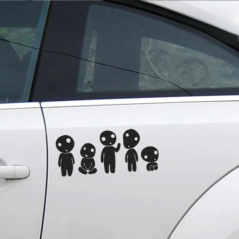 

Cute alien vinyl creative decoration stickers car and motorcycle bumper stickers are available in a variety of colors