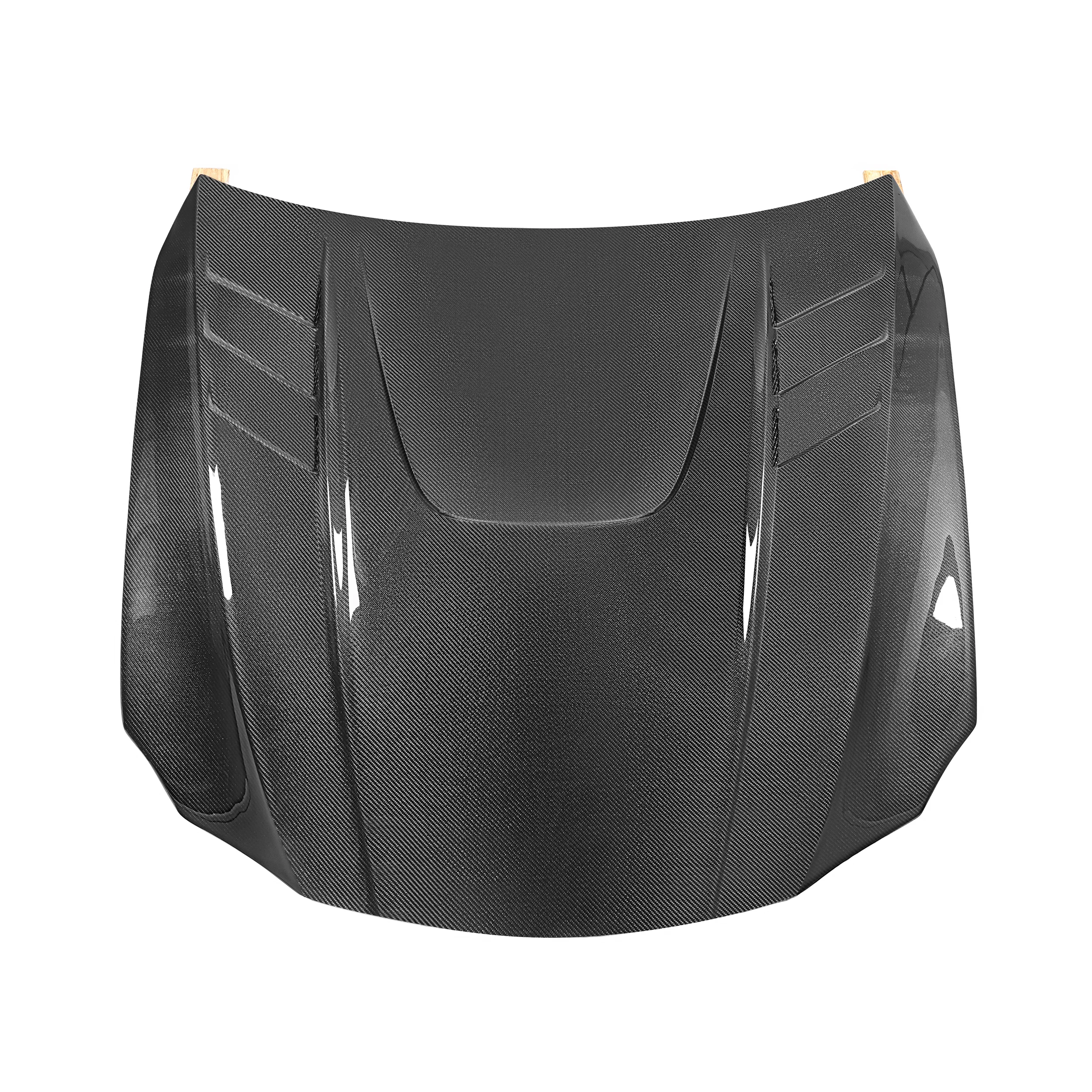 

Передний капот из настоящего углеродного волокна в стиле V для Lexus IS 2006-2012 IS Передний капот