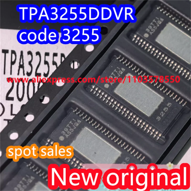 

(5 шт.) 100% новый оригинальный TPA3255DDVR код 3225 посылка HTSSOP44 чип аудиоусилителя IC TPA3255DDV TPA3255