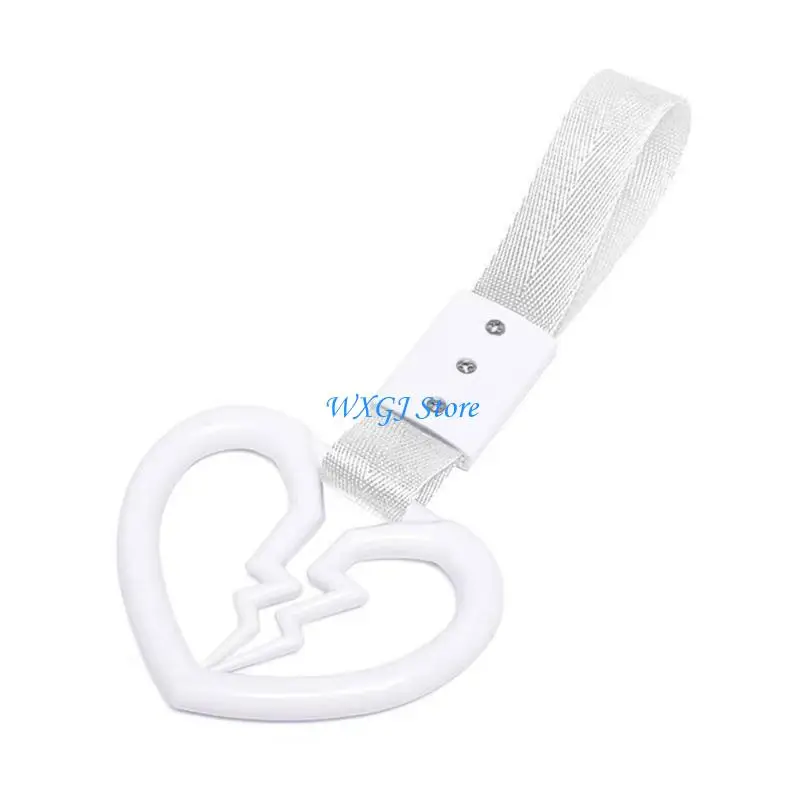 

37JE Car Hand Strap Rear Front Bumper Warning Rings Decorative Warning Hanger Anti Static for Bus SUV Interior Exterior Decor