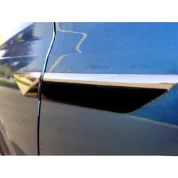25CM Plastic Chrome Auto Badge Kamiq Car Fender Door Waist Line Emblem