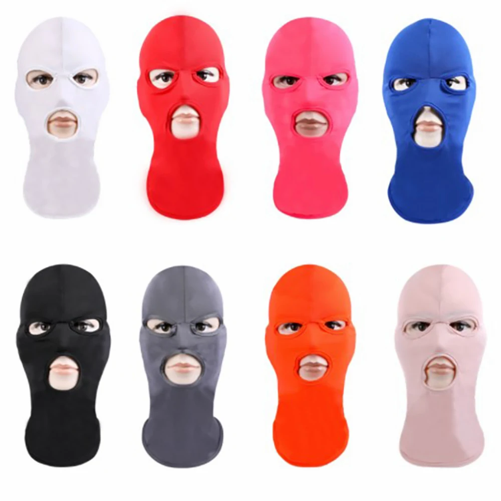 AliExpress 3 Holds Full Face Mask Bicycle Full Face Balaclava Cycling Bicycle Hiking Scarf Fishing Snowboard